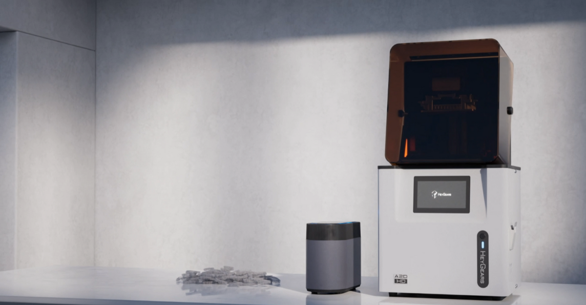 Drukarka 3D HeyGears A2D-HD z myjką UltraCraft