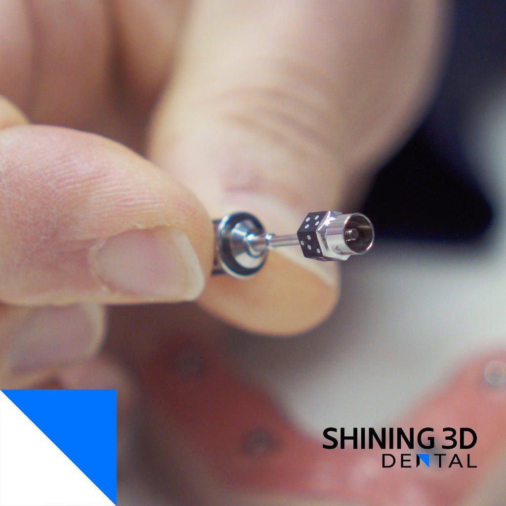 Shining 3D koduotas skenavimo kūnas su nuimamu varžtu