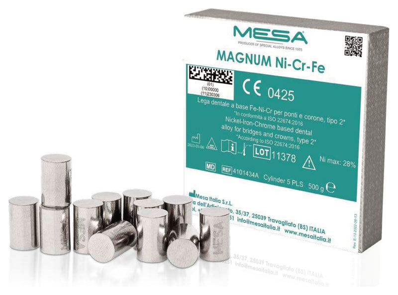 MESA MAGNUM Ni-Cr-Fe – stop do koron i mostów