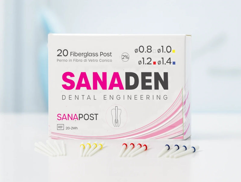 Sanaden Sanapost – stożkowe wkłady z włókna szklanego