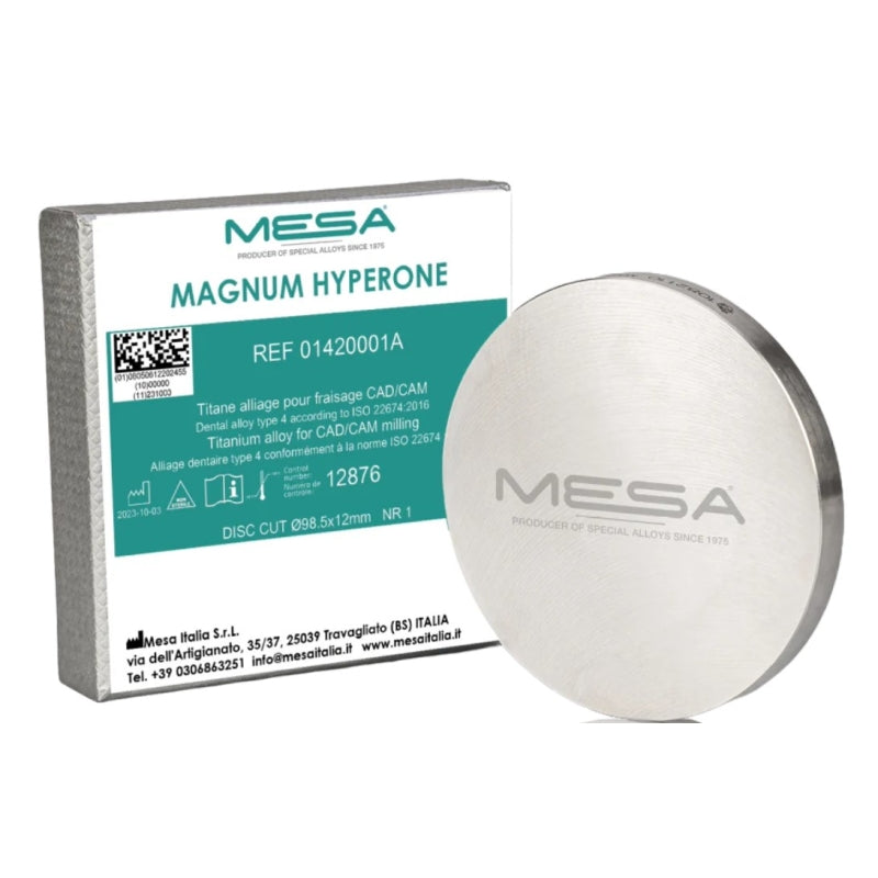 Tytanowy dysk CAD/CAM MESA MAGNUM HYPERONE – zdjęcie