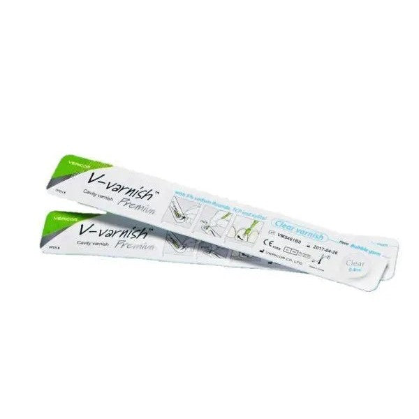 Jednorazowe aplikatory lakieru fluorowego Vericom V-varnish Premium